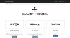 Desktop Screenshot of excaliburindustries.com